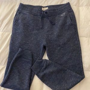 Hollister Feel Good Fleece Jogger Sweatpants | Size: S | Color: Dark Gray/Blue